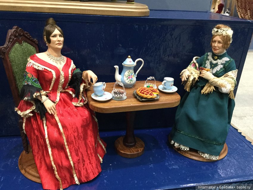 IX Московская международная выставка «Искусство куклы» в Гостином дворе 14 - 16 декабря 2018. Часть 8