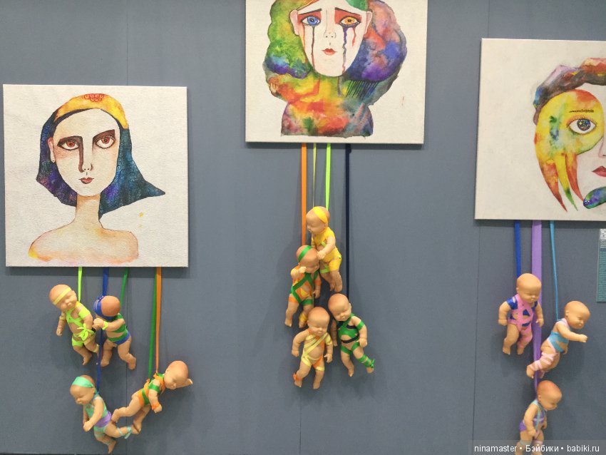 Фотоотчет посещения IX Московская международная выставка «Искусство куклы» в Гостином дворе. Часть 7