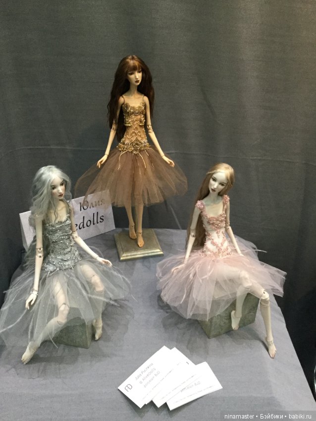 IX Московская международная выставка «Искусство куклы» в Гостином дворе 14 - 16 декабря 2018. Часть 9. Заключительная