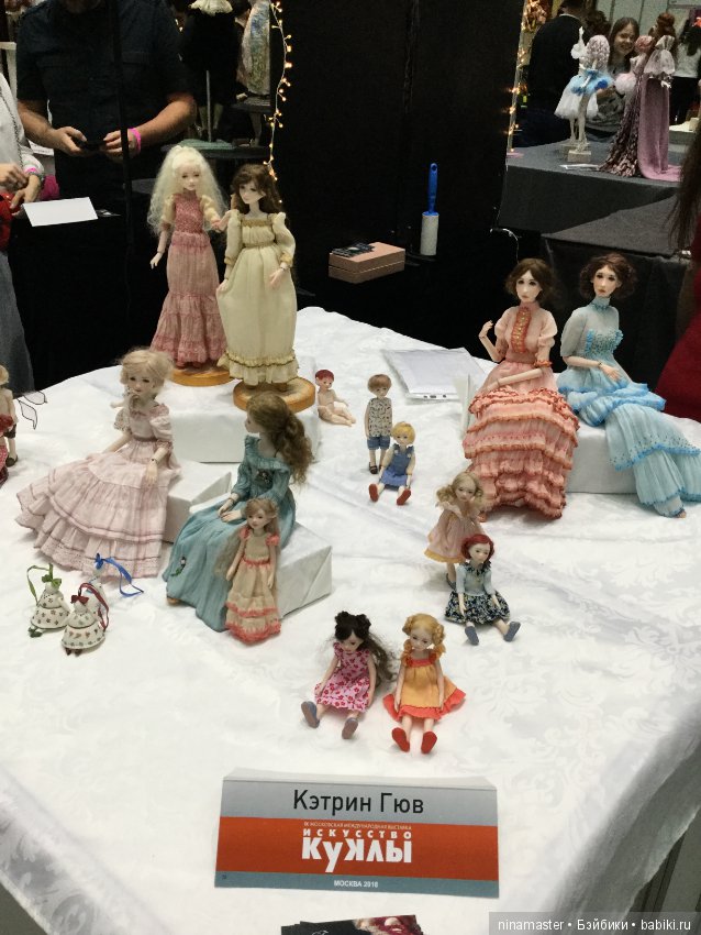 IX Московская международная выставка «Искусство куклы» в Гостином дворе 14 - 16 декабря 2018. Часть 5