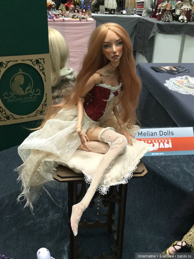 IX Московская международная выставка «Искусство куклы» в Гостином дворе 14 - 16 декабря 2018. Часть 5