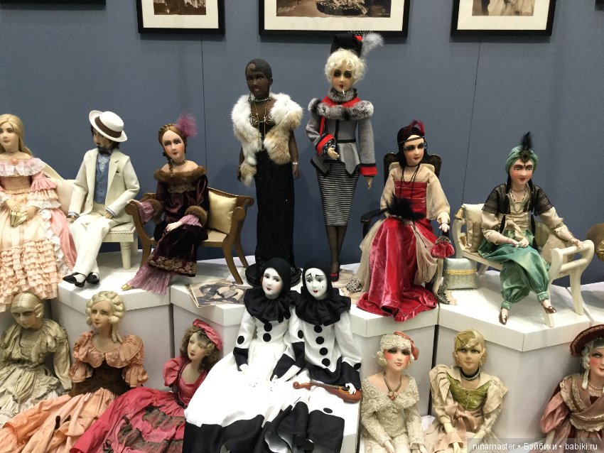Фотоотчет посещения IX Московская международная выставка «Искусство куклы» в Гостином дворе. Часть 7