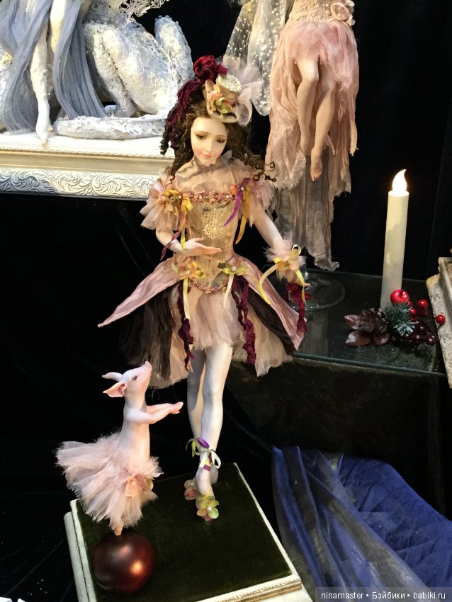 IX Московская международная выставка «Искусство куклы» в Гостином дворе 14 - 16 декабря 2018. Часть 9. Заключительная