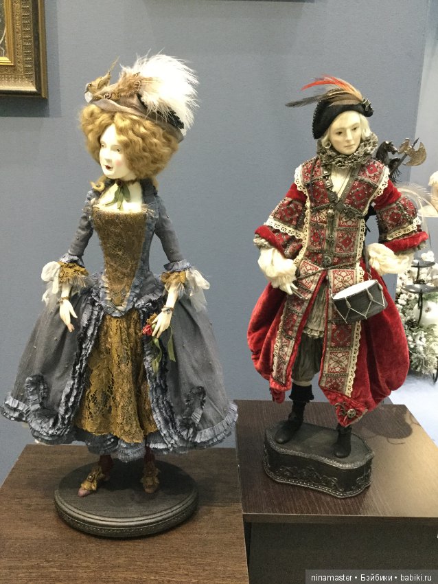 IX Московская международная выставка «Искусство куклы» в Гостином дворе 14 - 16 декабря 2018. Часть 6