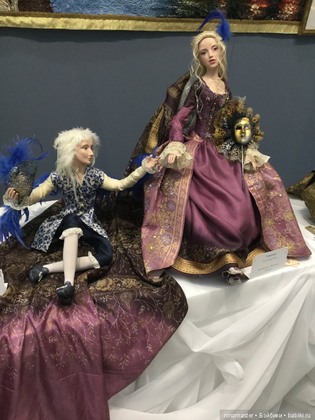 IX Московская международная выставка «Искусство куклы» в Гостином дворе 14 - 16 декабря 2018. Часть 8