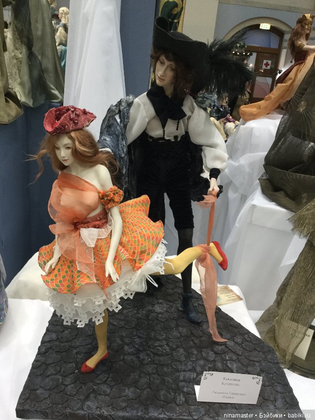 IX Московская международная выставка «Искусство куклы» в Гостином дворе 14 - 16 декабря 2018. Часть 8