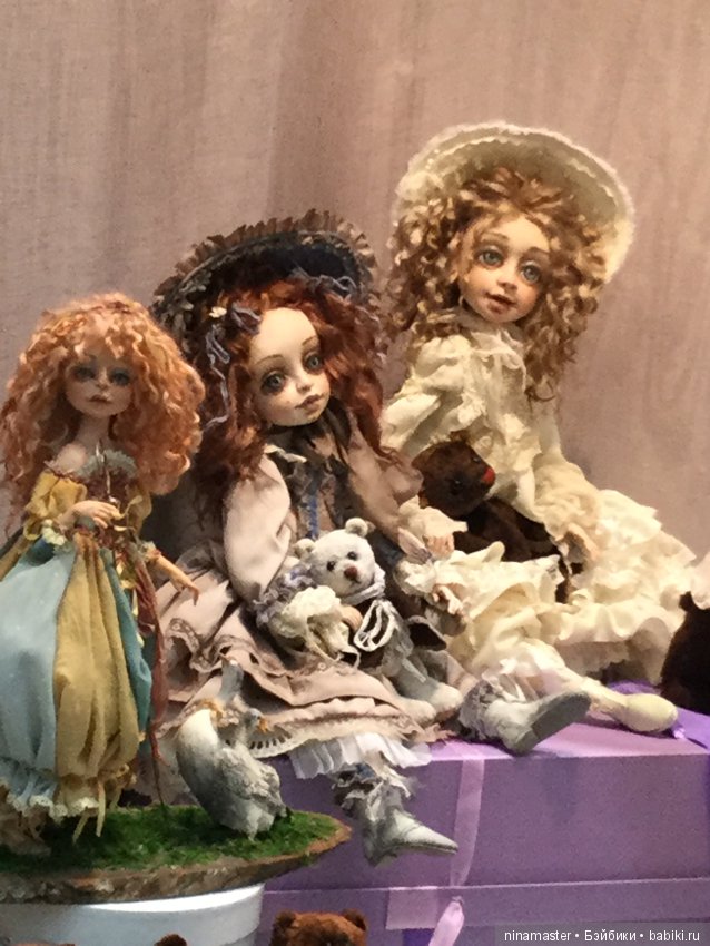 IX Московская международная выставка «Искусство куклы» в Гостином дворе 14 - 16 декабря 2018. Часть 4