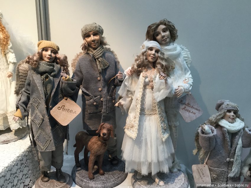 IX Московская международная выставка «Искусство куклы» в Гостином дворе 14 - 16 декабря 2018. Часть 4