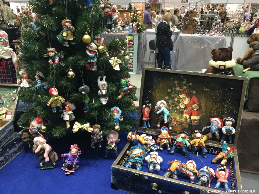 IX Московская международная выставка «Искусство куклы» в Гостином дворе 14 - 16 декабря 2018. Часть 3