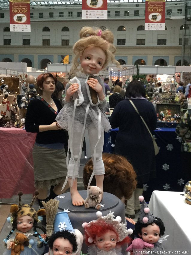 IX Московская международная выставка «Искусство куклы» в Гостином дворе 14 - 16 декабря 2018. Часть 4
