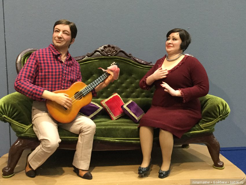 IX Московская международная выставка «Искусство куклы» в Гостином дворе 14 - 16 декабря 2018. Часть 8