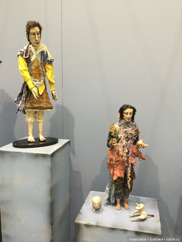IX Московская международная выставка «Искусство куклы» в Гостином дворе 14 - 16 декабря 2018. Часть 6