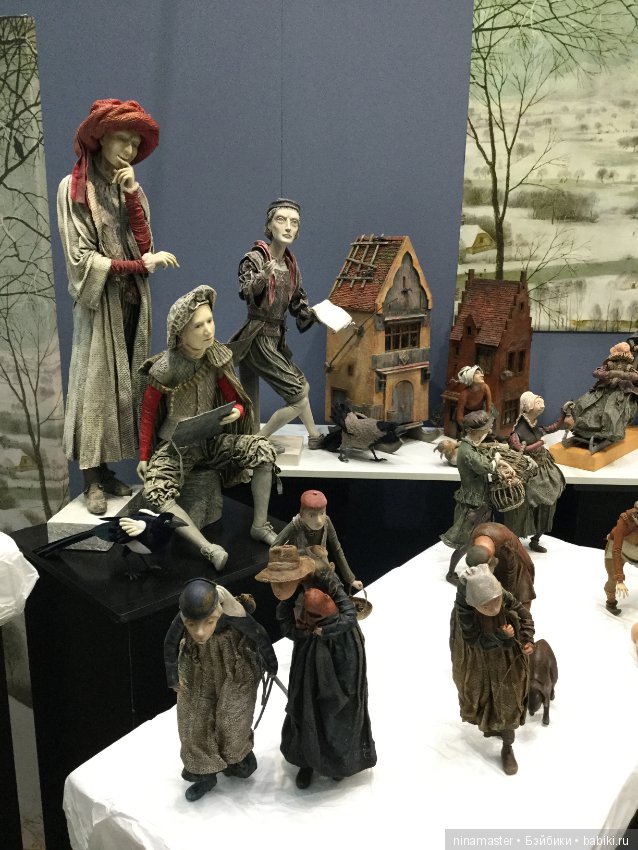 Фотоотчет посещения IX Московская международная выставка «Искусство куклы» в Гостином дворе. Часть 7