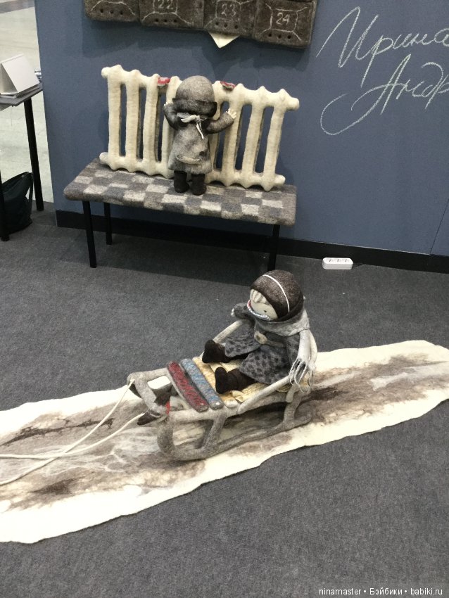 IX Московская международная выставка «Искусство куклы» в Гостином дворе 14 - 16 декабря 2018. Часть 6