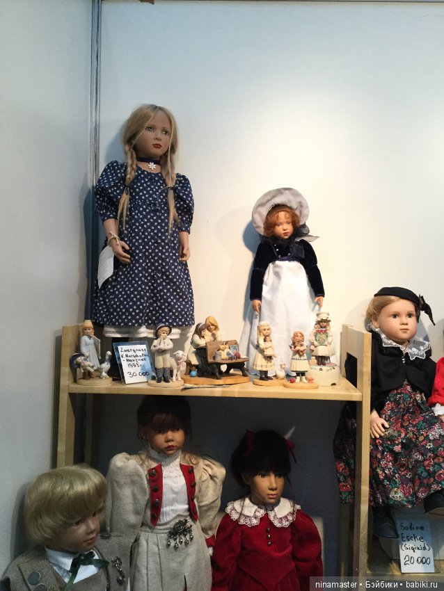 IX Московская международная выставка «Искусство куклы» в Гостином дворе 14 - 16 декабря 2018. Часть 5