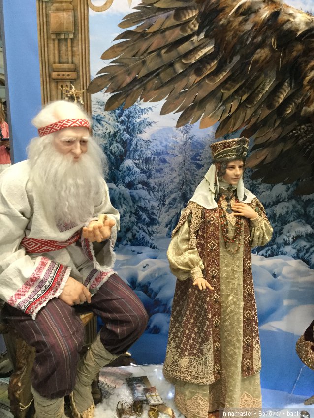 IX Московская международная выставка «Искусство куклы» в Гостином дворе 14 - 16 декабря 2018. Часть 9. Заключительная