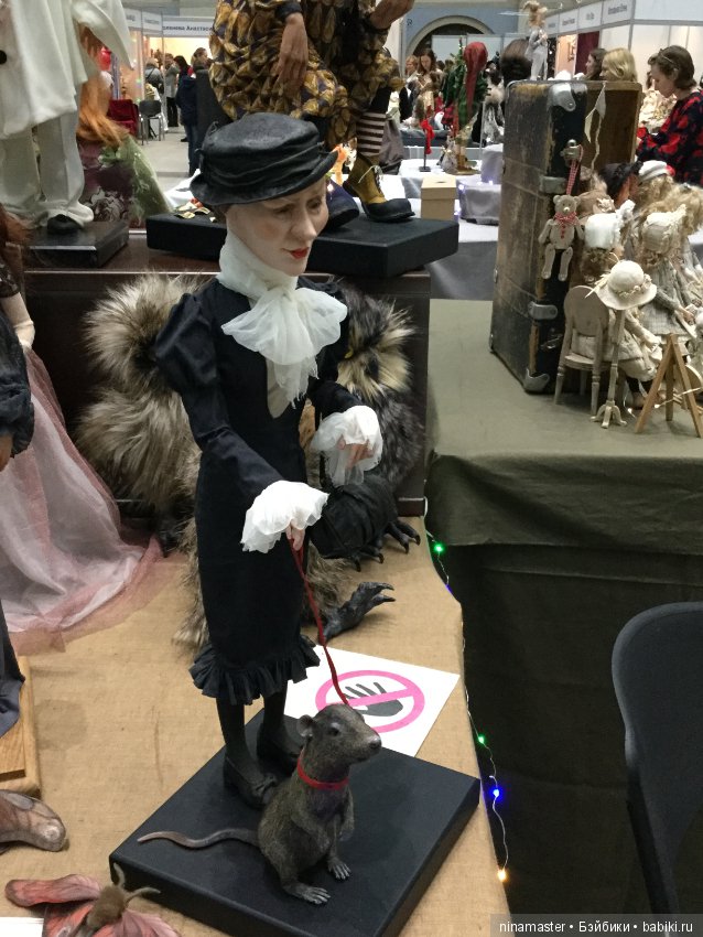 IX Московская международная выставка «Искусство куклы» в Гостином дворе 14 - 16 декабря 2018. Часть 4 (фото 6)
