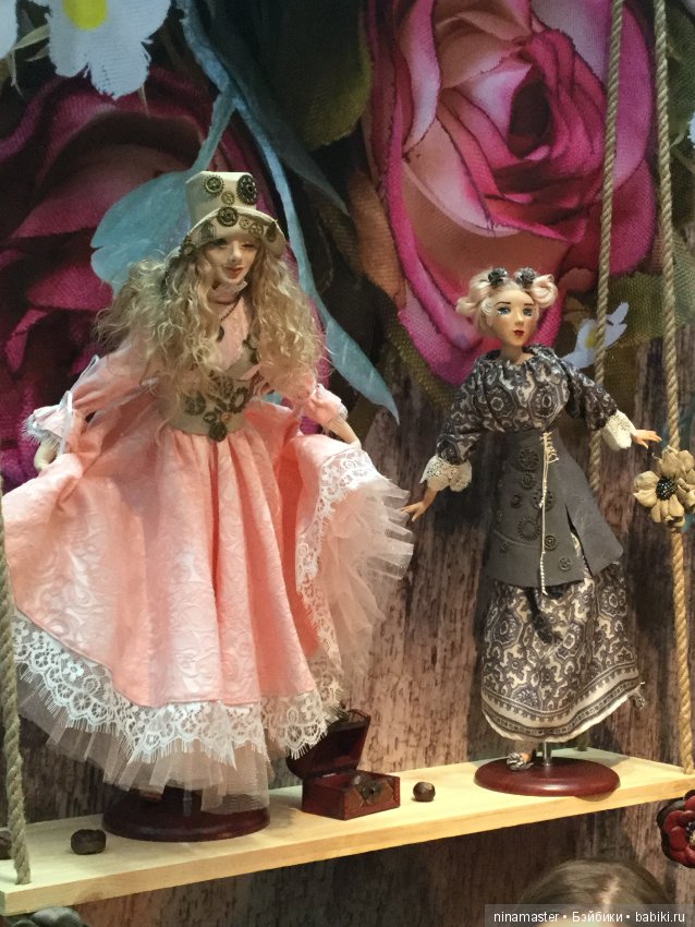 IX Московская международная выставка «Искусство куклы» в Гостином дворе 14 - 16 декабря 2018. Часть 3