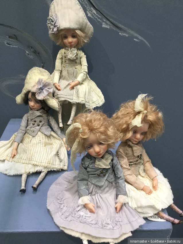 IX Московская международная выставка «Искусство куклы» в Гостином дворе 14 - 16 декабря 2018. Часть 6