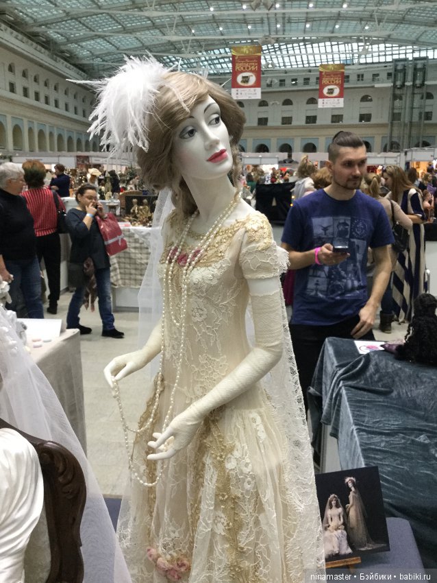 IX Московская международная выставка «Искусство куклы» в Гостином дворе 14 - 16 декабря 2018. Часть 5