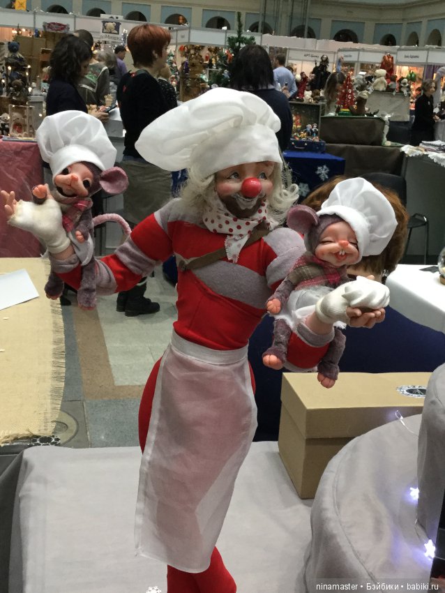 IX Московская международная выставка «Искусство куклы» в Гостином дворе 14 - 16 декабря 2018. Часть 4