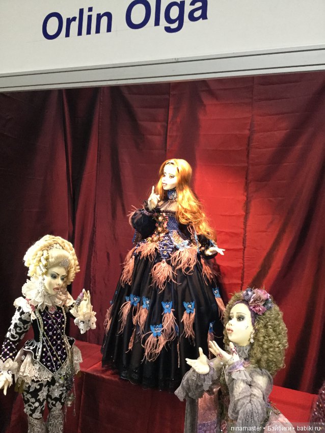 IX Московская международная выставка «Искусство куклы» в Гостином дворе 14 - 16 декабря 2018. Часть 4