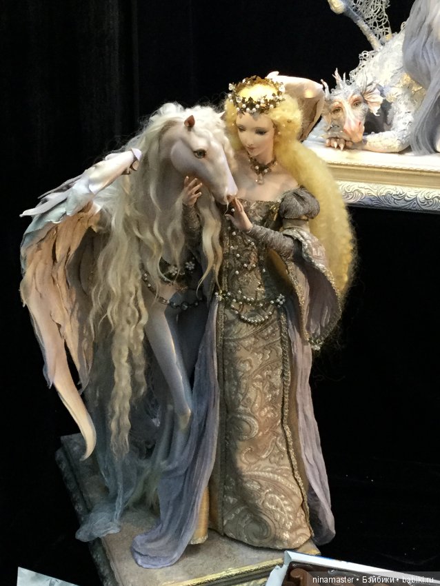 IX Московская международная выставка «Искусство куклы» в Гостином дворе 14 - 16 декабря 2018. Часть 9. Заключительная