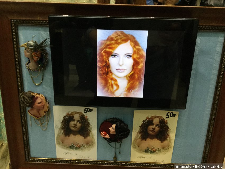 IX Московская международная выставка «Искусство куклы» в Гостином дворе 14 - 16 декабря 2018. Часть 9. Заключительная