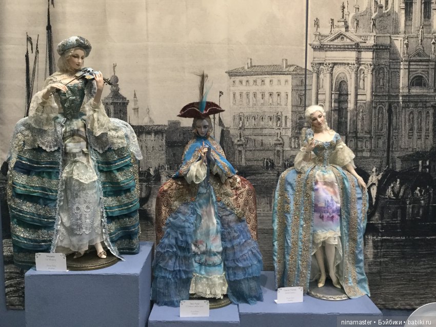 IX Московская международная выставка «Искусство куклы» в Гостином дворе 14 - 16 декабря 2018. Часть 8