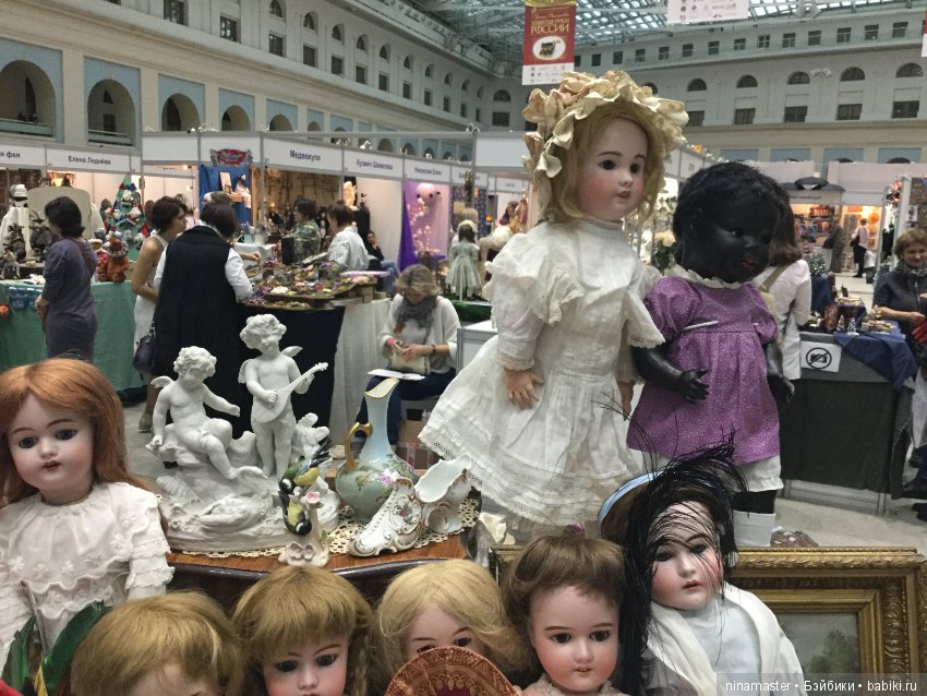 IX Московская международная выставка «Искусство куклы» в Гостином дворе 14 - 16 декабря 2018. Часть 3