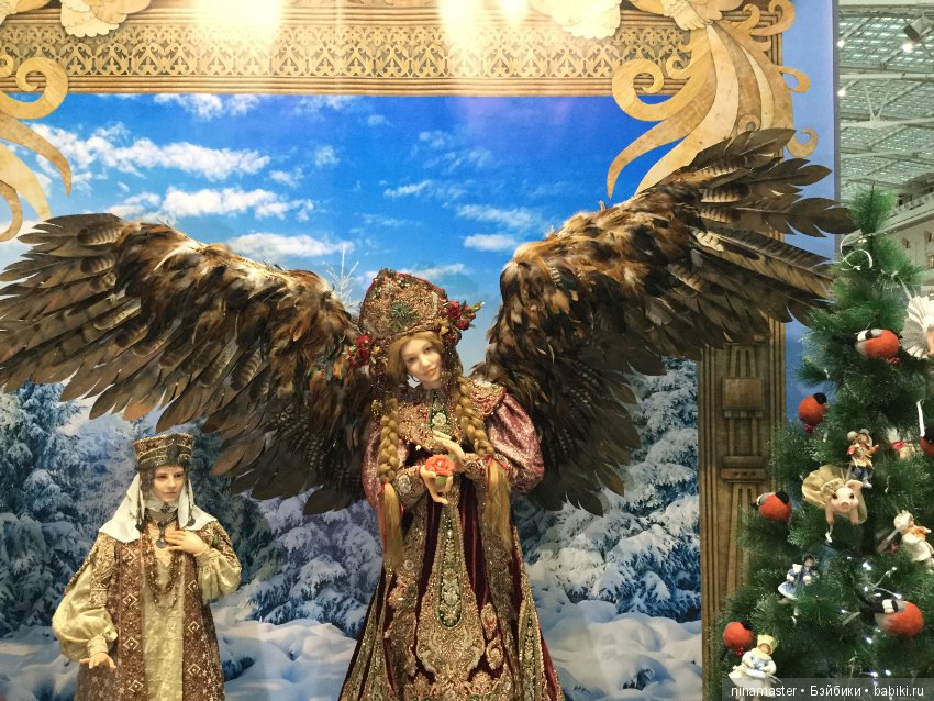 IX Московская международная выставка «Искусство куклы» в Гостином дворе 14 - 16 декабря 2018. Часть 9. Заключительная