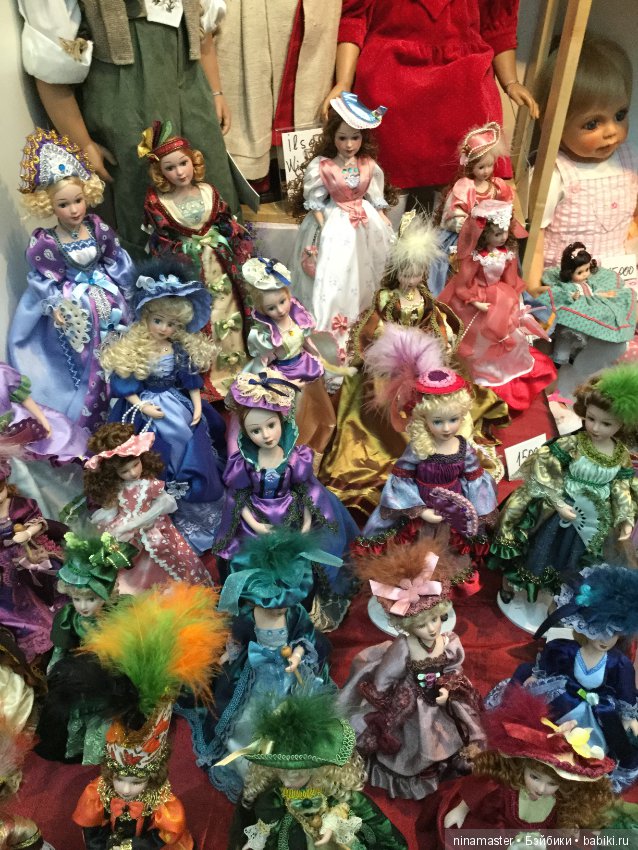 IX Московская международная выставка «Искусство куклы» в Гостином дворе 14 - 16 декабря 2018. Часть 5