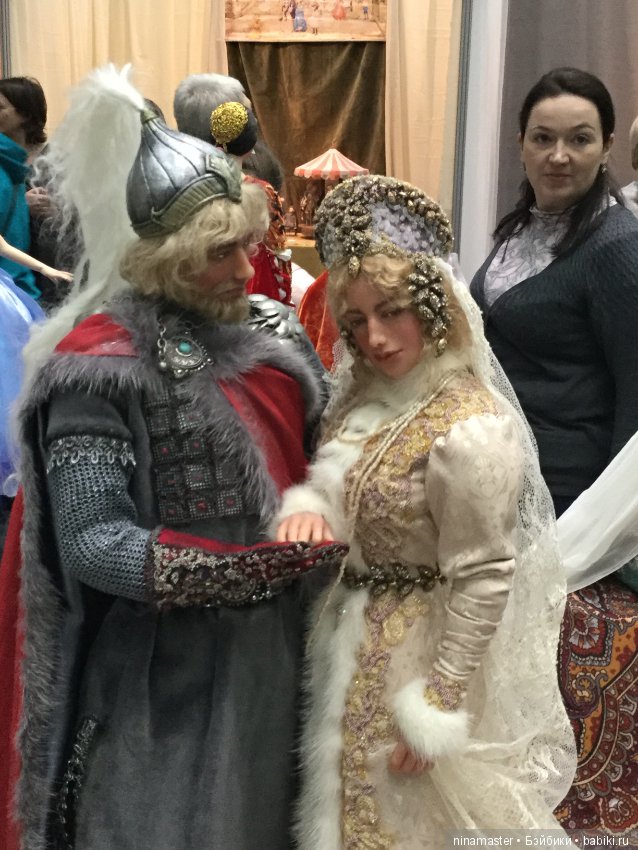 IX Московская международная выставка «Искусство куклы» в Гостином дворе 14 - 16 декабря 2018. Часть 9. Заключительная