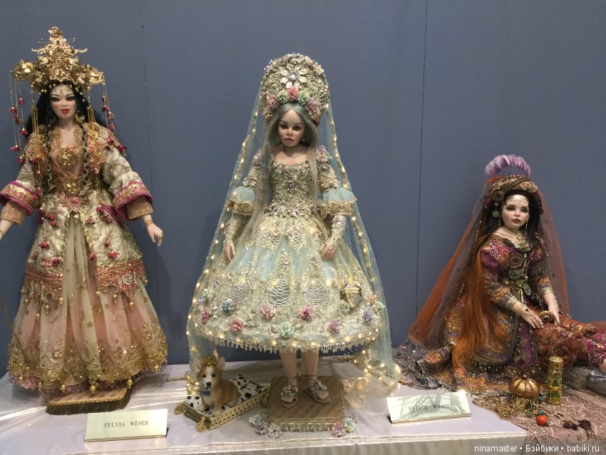 IX Московская международная выставка «Искусство куклы» в Гостином дворе 14 - 16 декабря 2018. Часть 9. Заключительная (фото 10)
