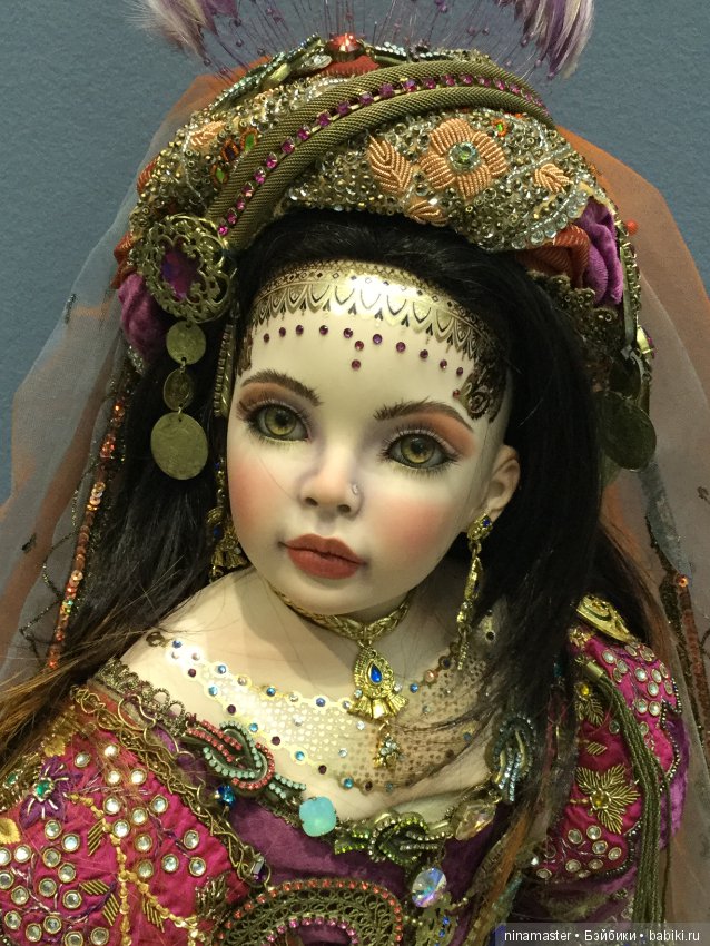 IX Московская международная выставка «Искусство куклы» в Гостином дворе 14 - 16 декабря 2018. Часть 9. Заключительная