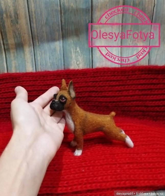 Мои работы — Валяные игрушки из шерсти: сухое валяние (фото 6)