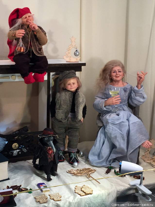 Фото с выставки «Искусство куклы» 2018