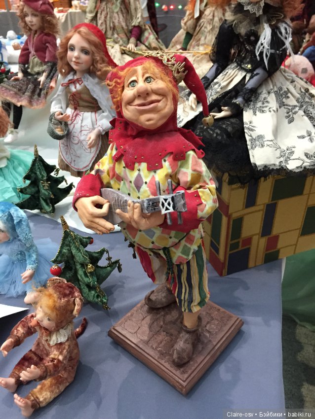 Фото с выставки «Искусство куклы» 2018