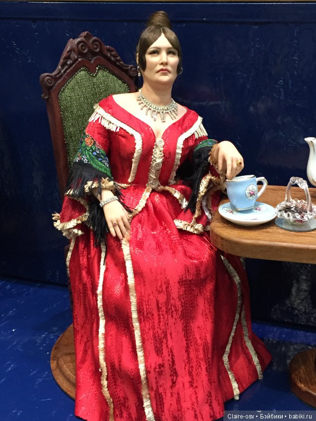 Фото с выставки «Искусство куклы» 2018