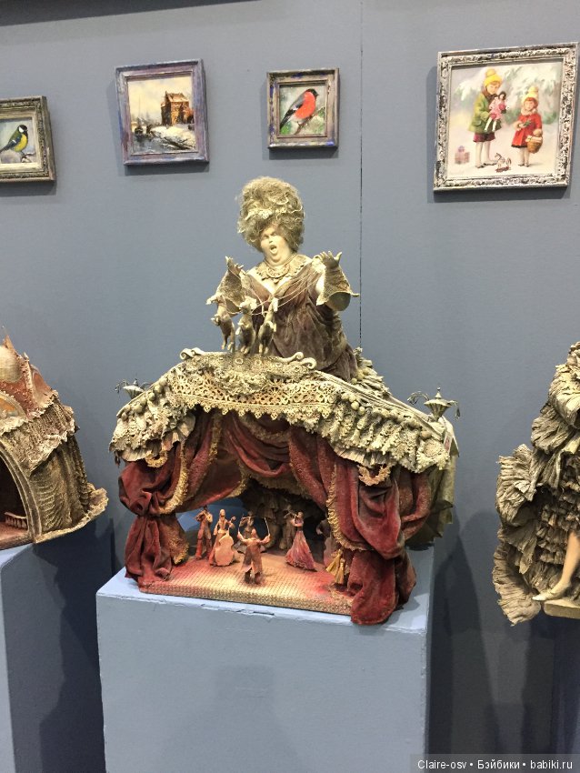 Фото с выставки «Искусство куклы» 2018