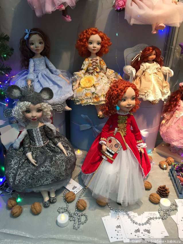 Фото с выставки «Искусство куклы» 2018