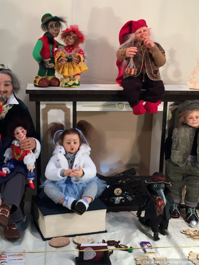 Фото с выставки «Искусство куклы» 2018