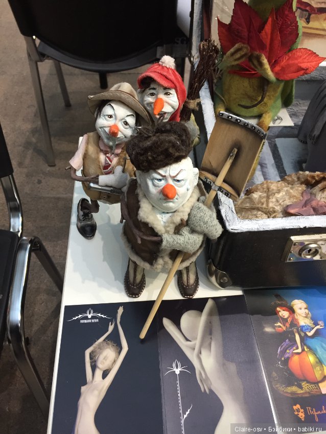 Фото с выставки «Искусство куклы» 2018