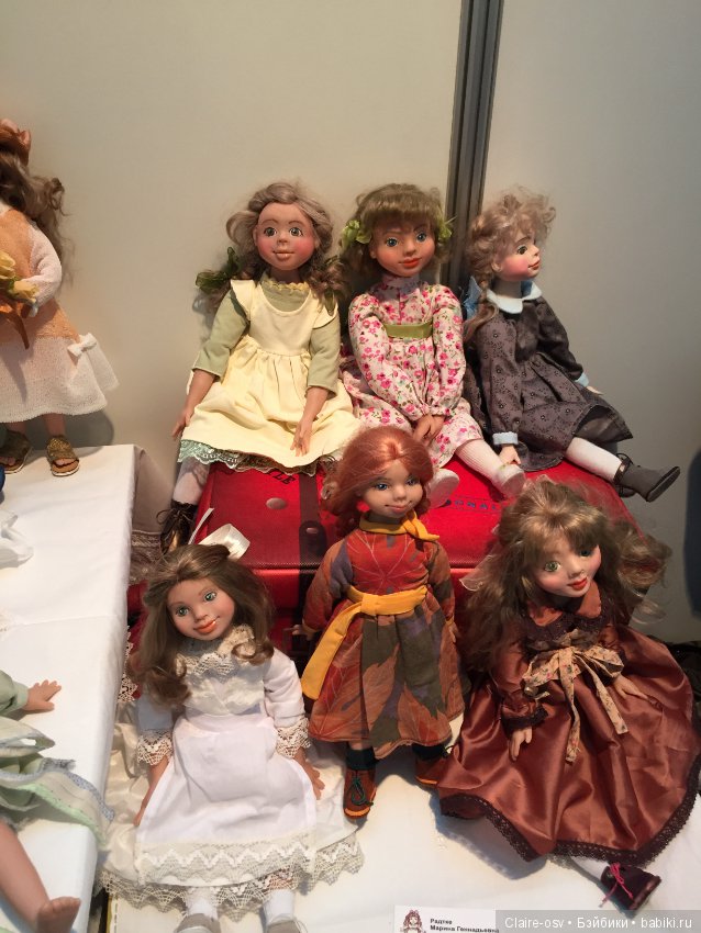 Фото с выставки «Искусство куклы» 2018