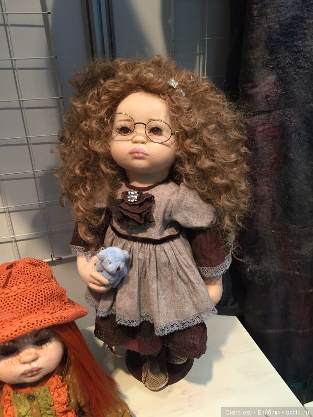 Фото с выставки «Искусство куклы» 2018