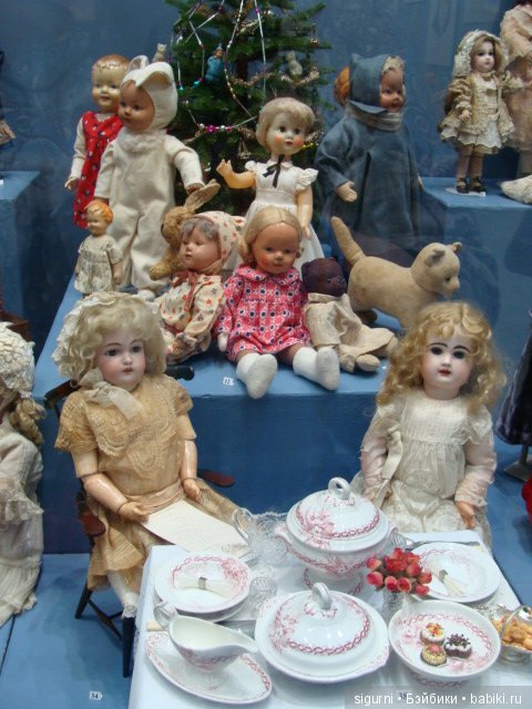 Моя встреча с прекрасным. Антикварные и будуарные куклы на выставке в Гостином дворе (фото 4)