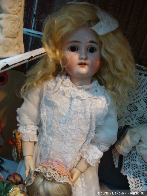 Моя встреча с прекрасным. Антикварные и будуарные куклы на выставке в Гостином дворе (фото 8)
