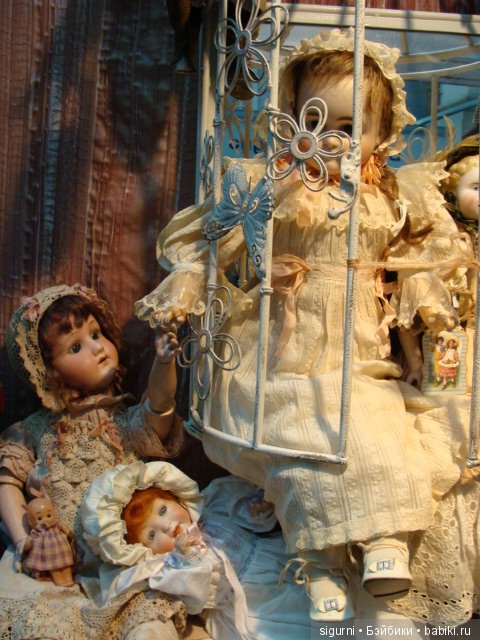 Моя встреча с прекрасным. Антикварные и будуарные куклы на выставке в Гостином дворе (фото 10)