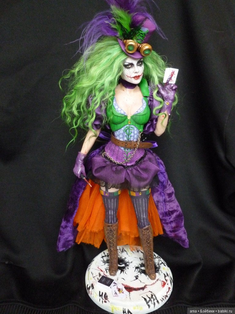 Victorian Steampunk Joker, автор Kim Johnson (фото 6)