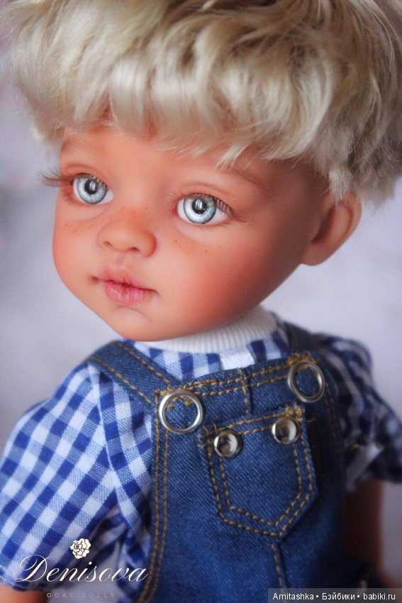 Мальчик блондин Хуанчик — ООАК Paola Reina (Паола Рейна) и испанских кукол: перерисовка (фото 2)
